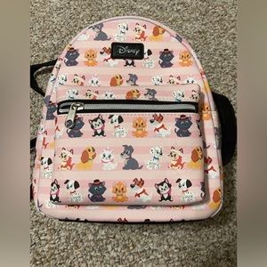 Disney cats and dogs loungefly mini backpack